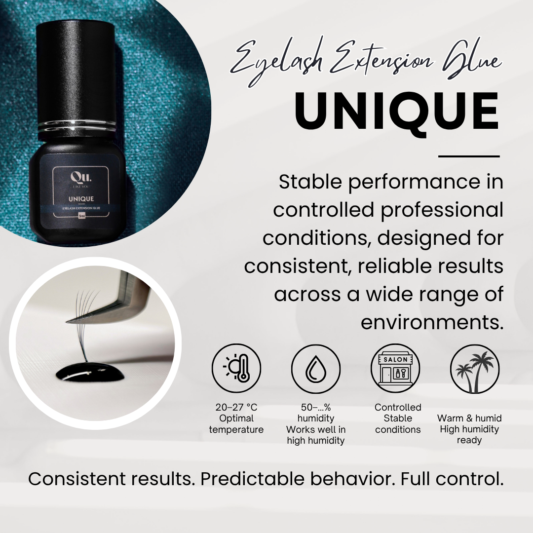 Eyelash Extension Glue Unique – 1 Second Drying Qu.Like You