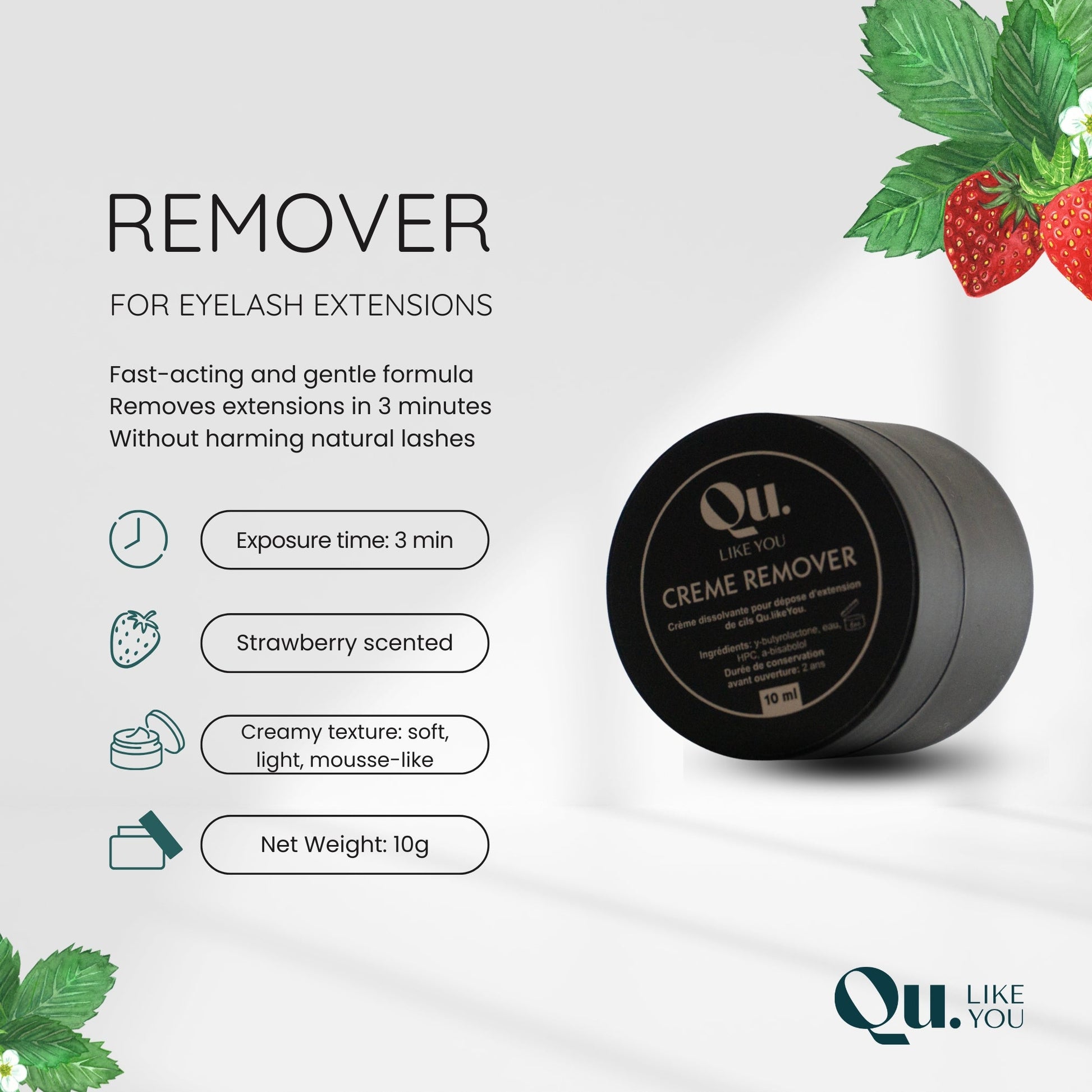 Eyelash Extension Remover Cream Qu.Like You