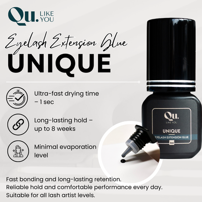 Eyelash Extension Glue Unique – 1 Second Drying Qu.Like You