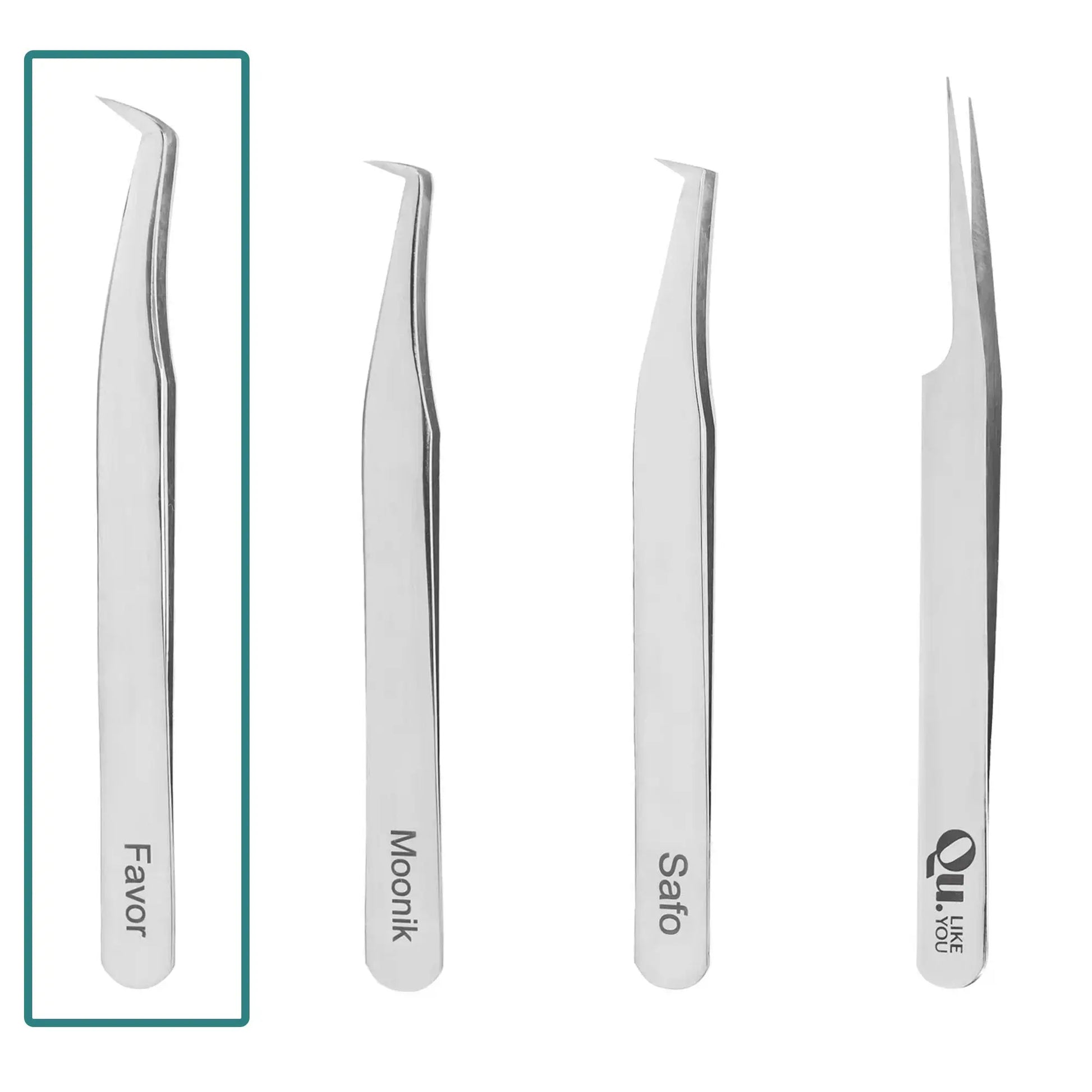 Volume Eyelash Extension Tweezers – FAVOR Qu.Like You