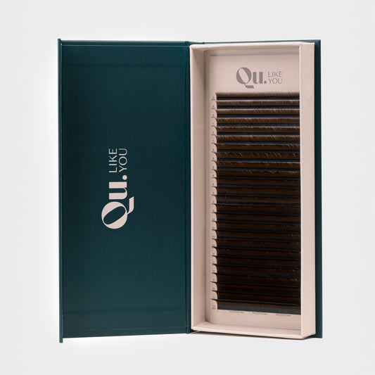 Eyelash Extensions Brown Collection Mix XXL  – Arabica / 0.07 mm – 25 Lines Qu.Like You