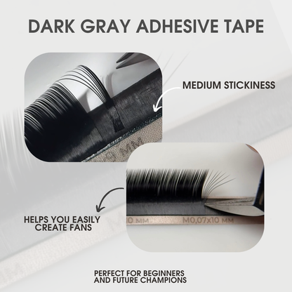 Eyelash Extensions Black XXL (Single Lens) – 25 Lines Qu.Like You